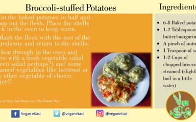 Broccoli-stuffed Potatoes