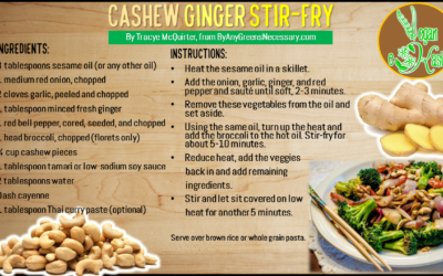 Cashew Ginger Stir Fry