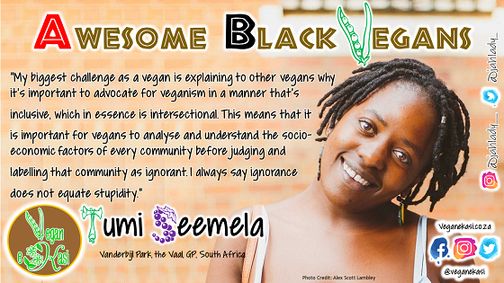 Awesome Black Vegans – Tumi